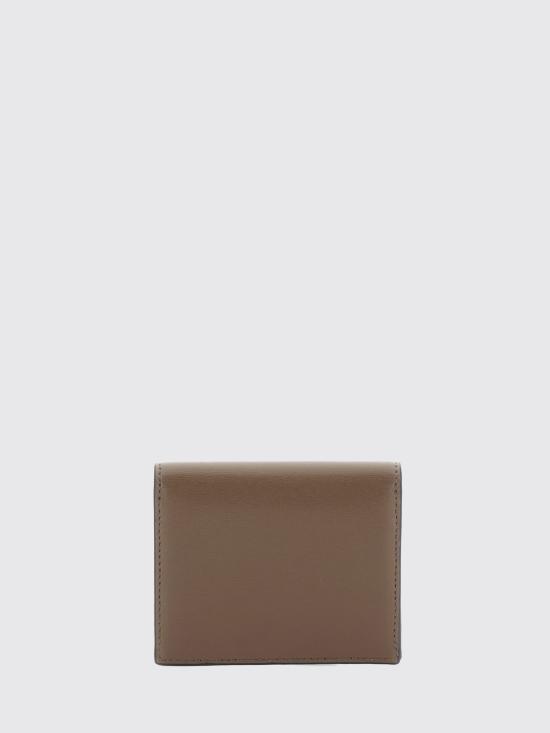 26FW 토템 T-락 팔멜라토 레더 카드 홀더 251WAM0042LE0025 379 Beige - TOTEME