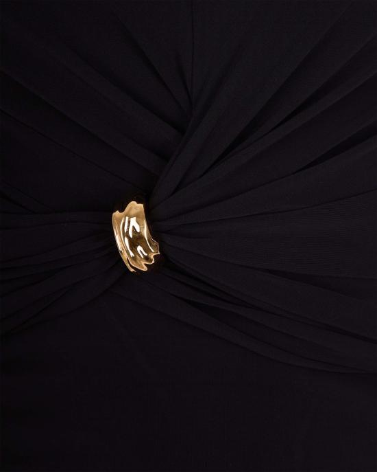 26SS 엘리자베타프랜치 민소매 티셔츠 TO03761E2 BLACK - ELISABETTA FRANCHI