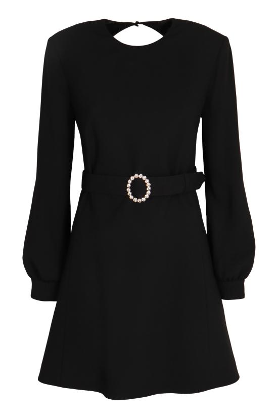25FW 생로랑 원피스 819619 BLACK