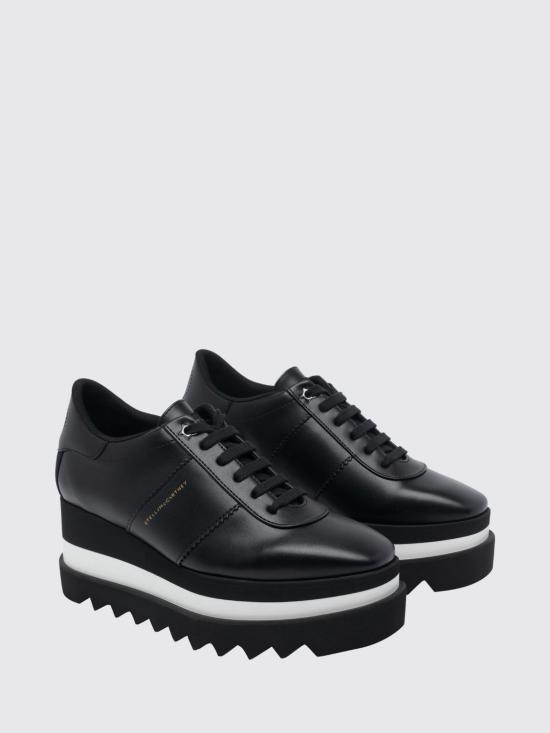 26FW 스텔라 맥카트니 스닉엘리세 플랫폼 트레이너 810611AP0AM0 1000 Black - STELLA MCCARTNEY