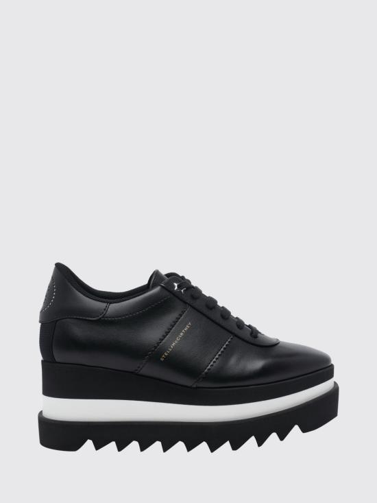 26FW 스텔라 맥카트니 스닉엘리세 플랫폼 트레이너 810611AP0AM0 1000 Black
