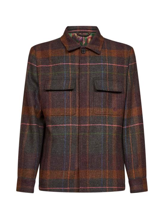 26FW 에트로 셔츠 MRCA007699TQB1BS9865 BROWN