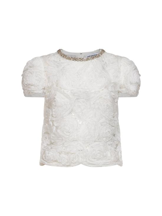 26FW 셀프 포트레이트 블라우스 101T WHITE