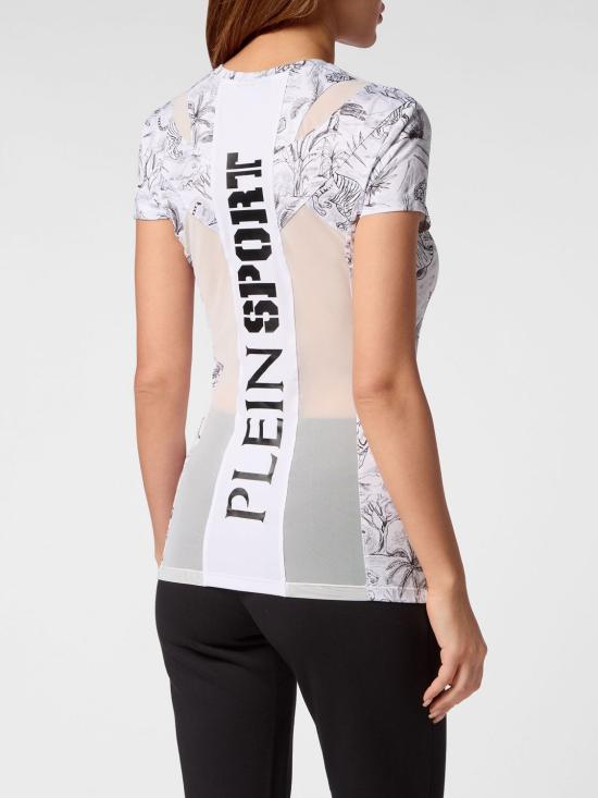 26SS 플레인스포츠 반팔 티셔츠 FADCWTK3355STE003N 01 White - PLEIN SPORT