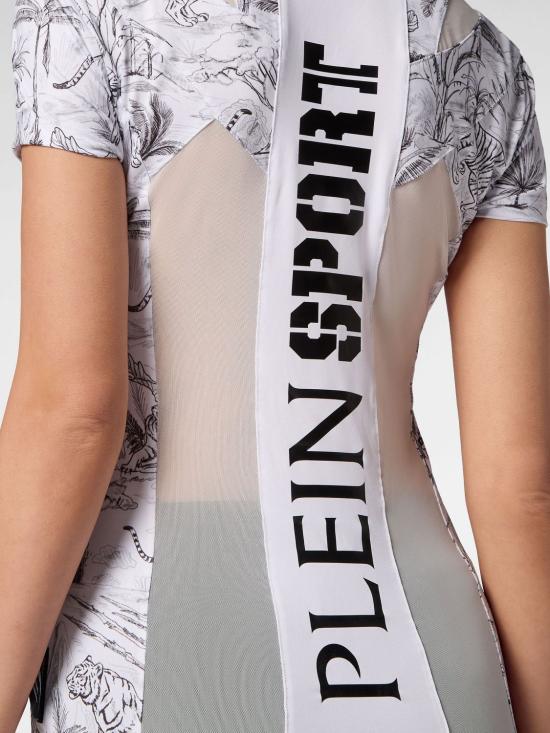 26SS 플레인스포츠 반팔 티셔츠 FADCWTK3355STE003N 01 White - PLEIN SPORT