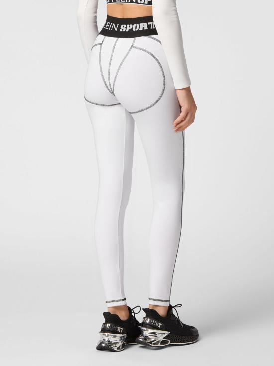 26SS 플레인스포츠 레깅스 FADCWJT1964STE003N 01 White - PLEIN SPORT