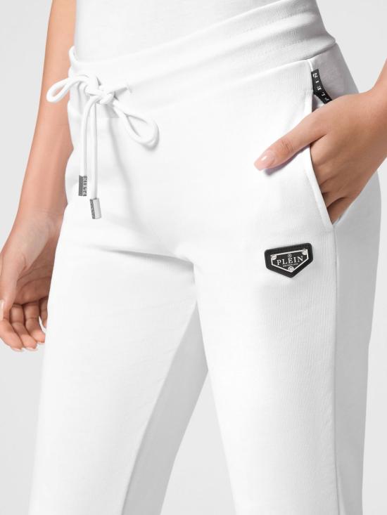 26SS 필립 플레인 레깅스 UADCWJT2020PTE003N 01 White - PHILIPP PLEIN