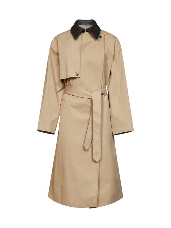 26FW 보테가베네타 트렌치 코트 874798V6KO02549 BEIGE