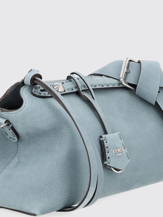 26SS 펜디 바이 더 웨이 소프트 미디움 백 8BL155AVTB F1USY Blue - FENDI