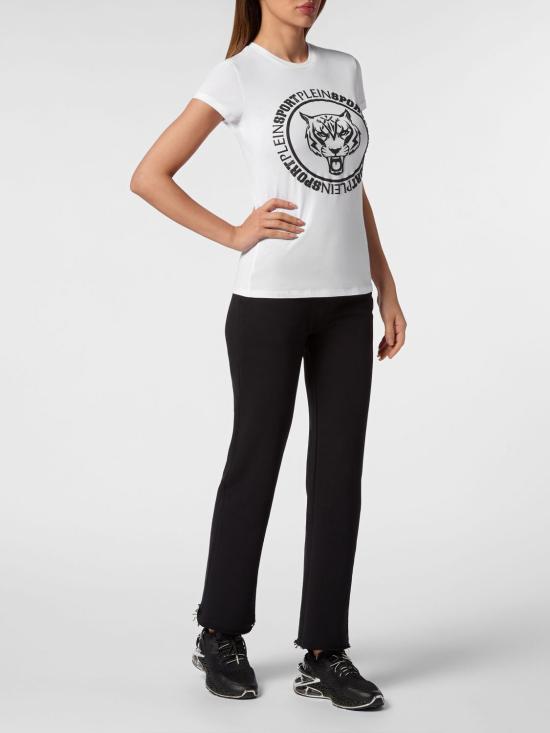 26SS 플레인스포츠 반팔 티셔츠 FADCWTK3366SJY001N 01 White - PLEIN SPORT