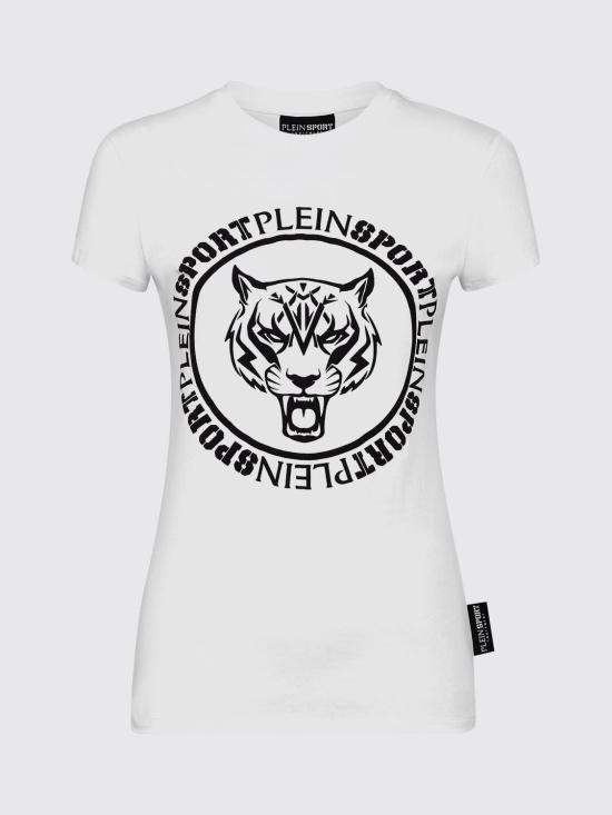 26SS 플레인스포츠 반팔 티셔츠 FADCWTK3366SJY001N 01 White - PLEIN SPORT