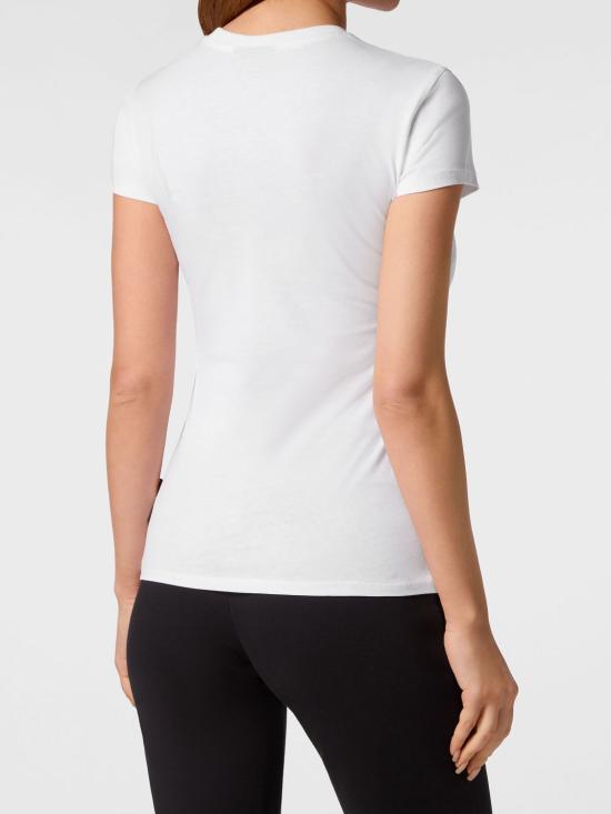 26SS 플레인스포츠 반팔 티셔츠 FADCWTK3366SJY001N 01 White - PLEIN SPORT