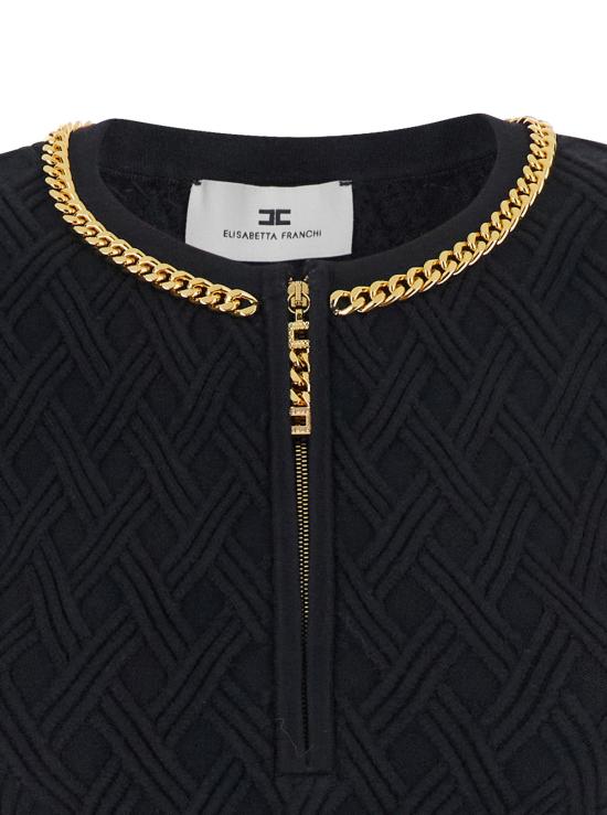 25FW 엘리자베타프랜치 원피스 AM20B56E2 BLACK - ELISABETTA FRANCHI