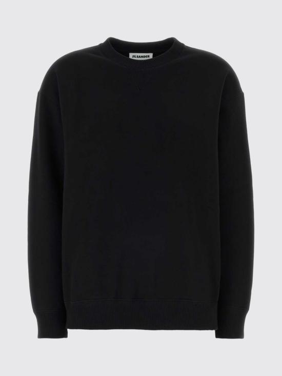 26FW 질샌더 스웨터 J02GU0122J20128 001 Black - JIL SANDER