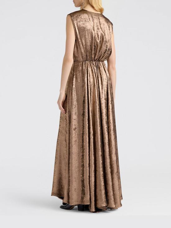 26FW 모모니 롱 원피스 266MMODR06326617MO 0271 Bronze - MOMONI