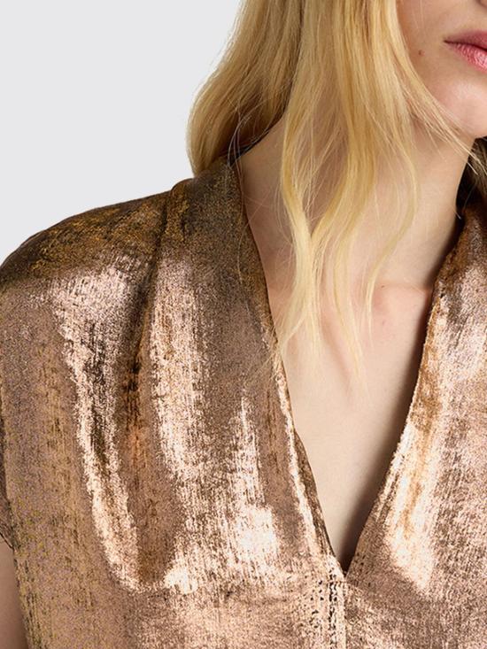 26FW 모모니 블라우스 266MMOBL01026617MO 0271 Bronze - MOMONI