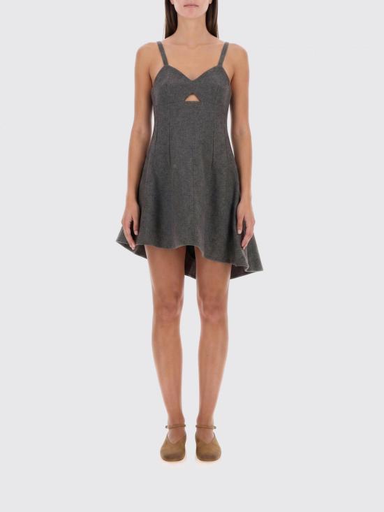 26FW 질샌더 롱 원피스 J02CT0664J40380 029 Grey