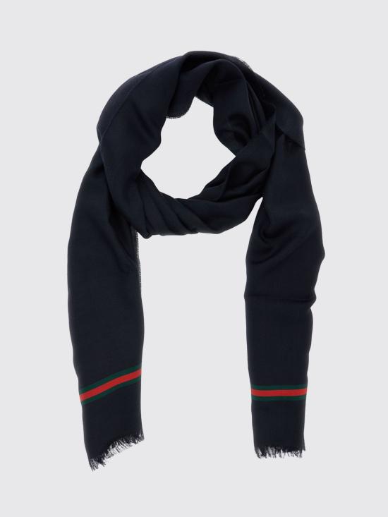 26FW 구찌 머플러/스카프 8734344GA37 4000 Blue - GUCCI