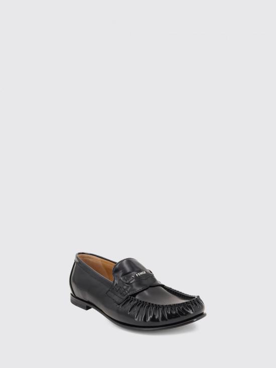 26FW 펜디 로퍼 7D199669F F0QA1 Black - FENDI
