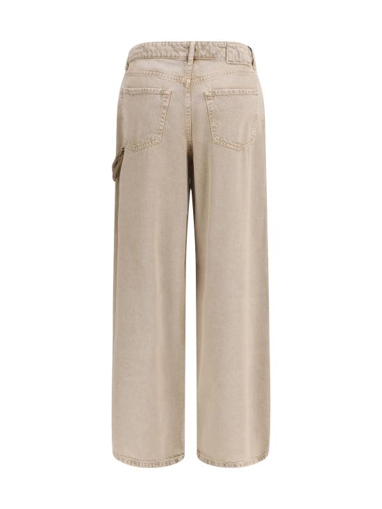 26SS 핑코 데님 팬츠 104601A33R BEIGE - PINKO