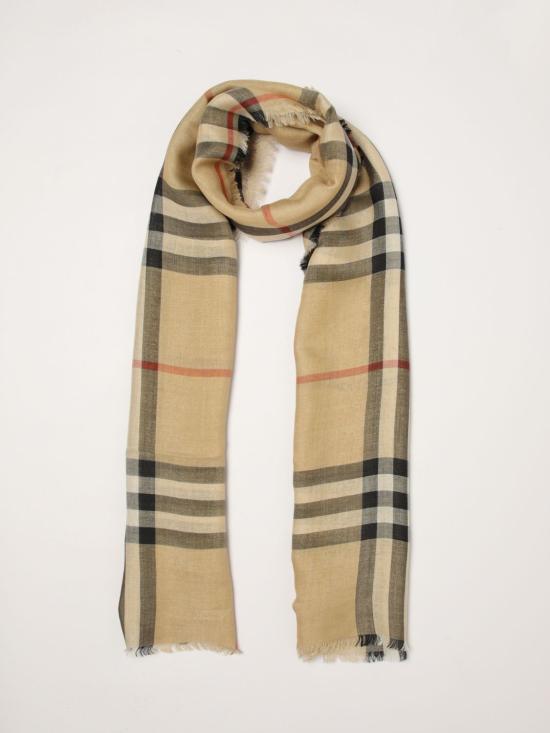 26FW 버버리 체크 스카프 8097026 Beige - BURBERRY