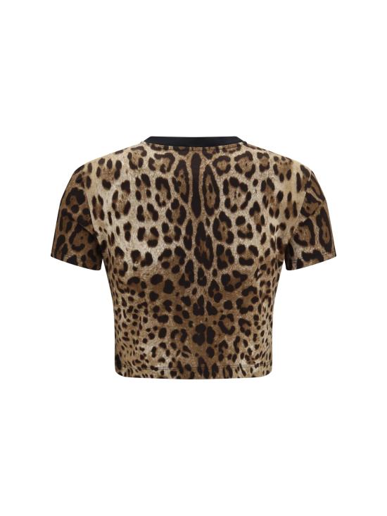 26FW 돌체앤가바나 폴로 티셔츠 F8W39TFS78S BROWN - DOLCE & GABBANA
