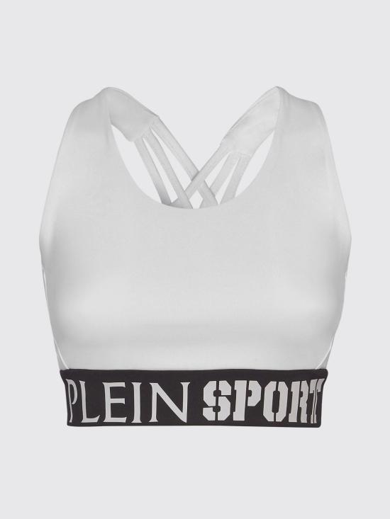 26SS 플레인스포츠 탑 PACCWJU0023STE003N 01 White - PLEIN SPORT