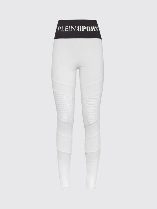 26SS 플레인스포츠 레깅스 PACCWJT1718STE003N 01 White - PLEIN SPORT
