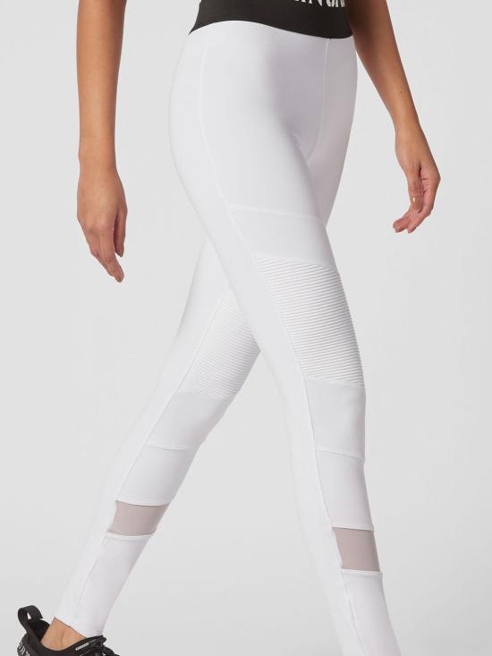 26SS 플레인스포츠 레깅스 PACCWJT1718STE003N 01 White - PLEIN SPORT