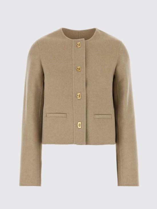 26FW 살바토레 페라가모 자켓 13I627 796648 Beige - SALVATORE FERRAGAMO