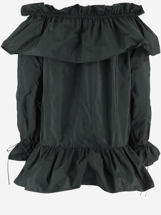 26SS 생로랑 블라우스 871287 GREEN - SAINT LAURENT