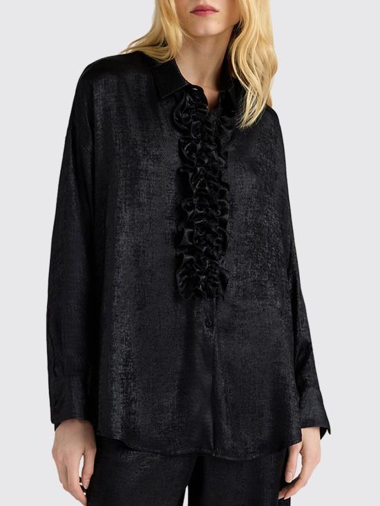 26FW 모모니 블라우스 266MMOSH03026617MO 0990 Black