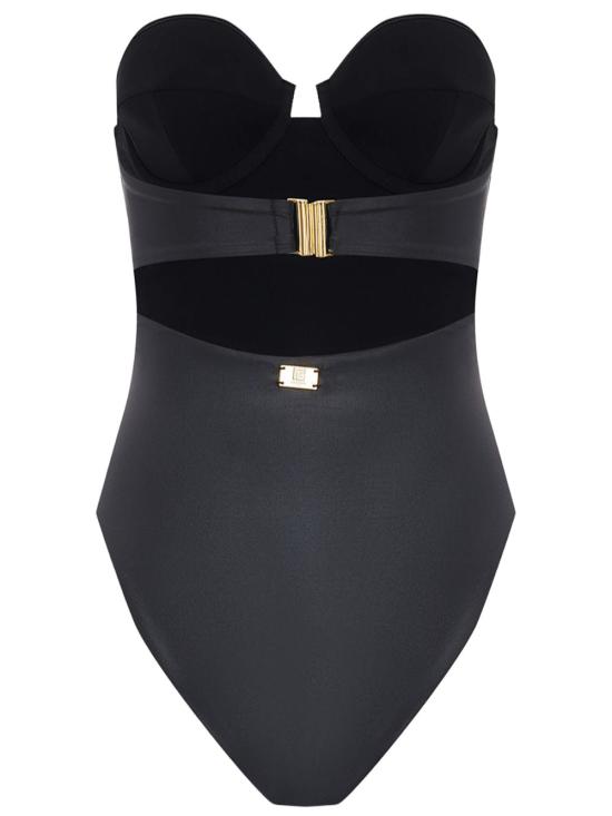  발망 비치웨어 BKBLD2500 BLACK - BALMAIN