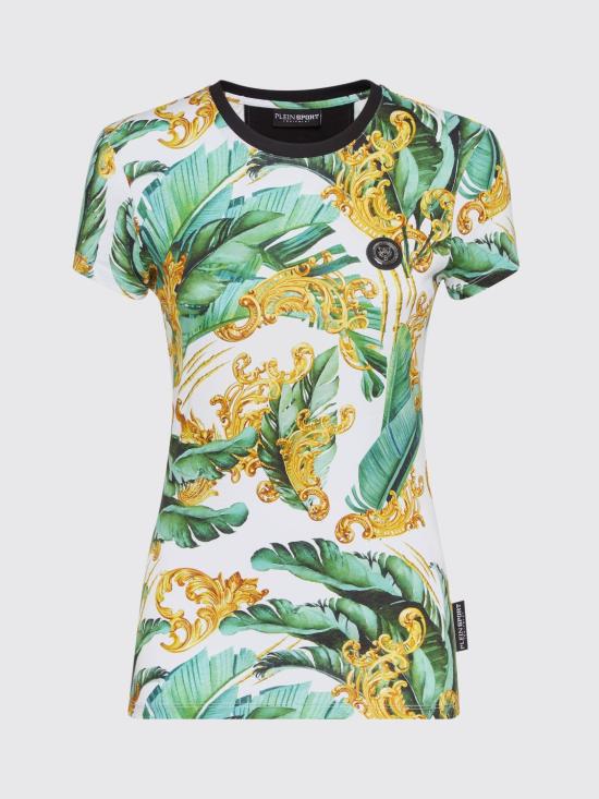 26SS 플레인스포츠 반팔 티셔츠 PACCWTK2820SJY001N 21 Multicolor - PLEIN SPORT
