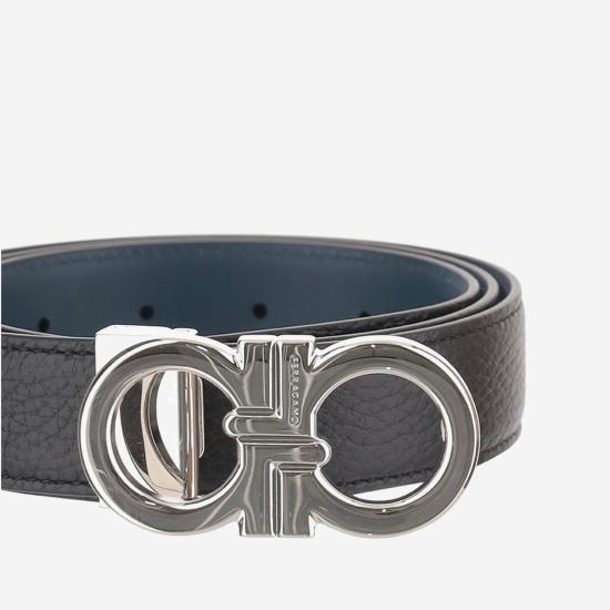 26FW 살바토레 페라가모 벨트 670644 BLACK - SALVATORE FERRAGAMO