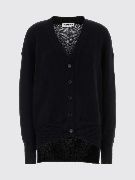 26FW 질샌더 스웨터 J02HP0009J13206 001 Black - JIL SANDER