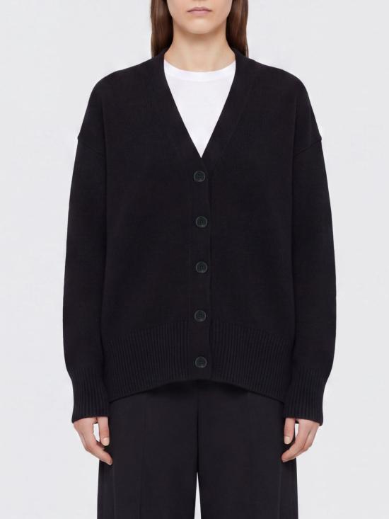 26FW 질샌더 스웨터 J02HP0009J13206 001 Black