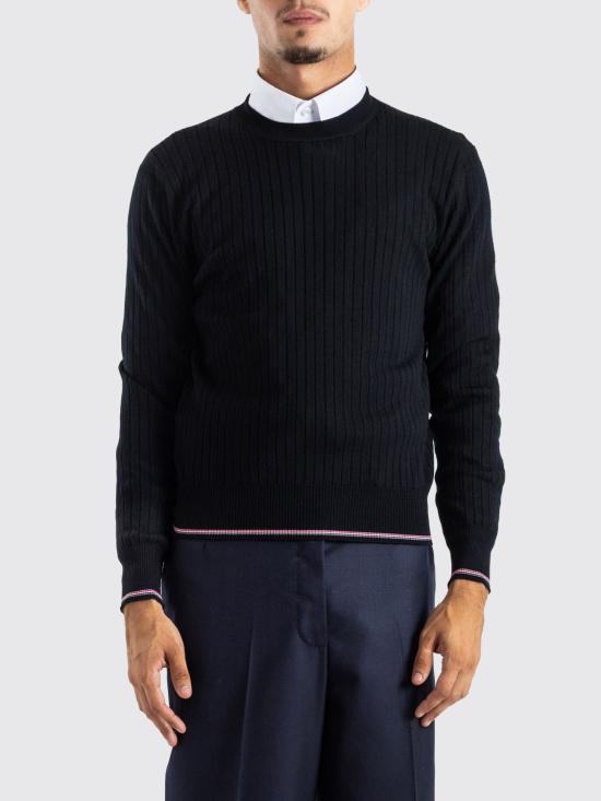 26FW 톰브라운 스웨터 MKA585AY1055 001 Black