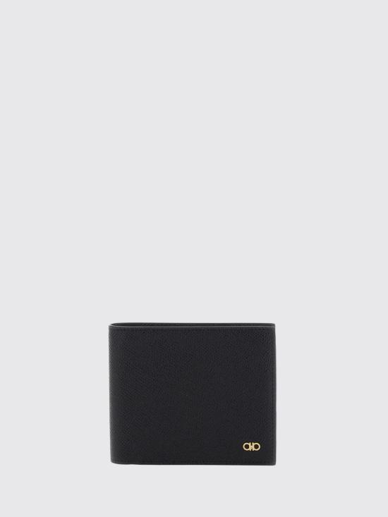 26FW 살바토레 페라가모 간치니 반지갑 661457 775650 Black