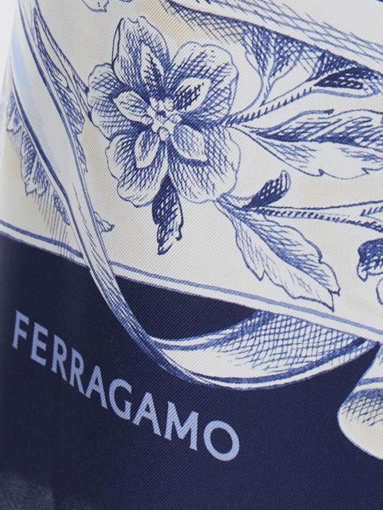 26FW 살바토레 페라가모 롱 스커트 321286 795150 Blue - SALVATORE FERRAGAMO