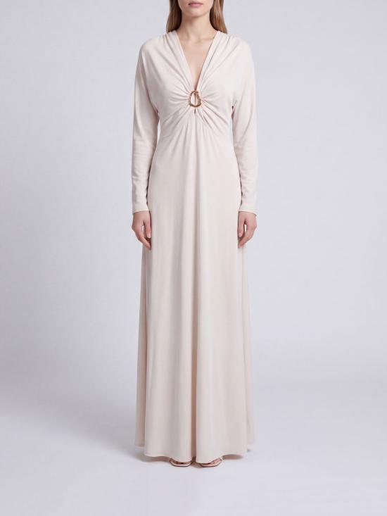 26FW 포르테포르테 롱 원피스 15089MYDRESS 0006 Ivory