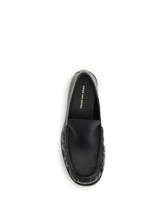 26FW 드리스 반 노튼 플랫 슈즈 2621317100503 BLACK - DRIES VAN NOTEN