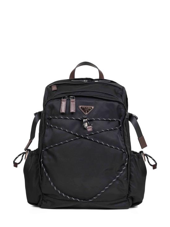 26FW 프라다 스피드락 리나일론 앤 레더 백팩 2VZ122OOO2DMGF0002 BLACK