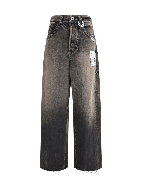 26SS 메종 미하라 야스히로 데님 팬츠 K15PT343 BLACK - MAISON MIHARA YASUHIRO