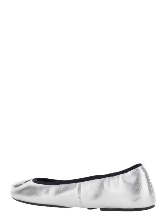 26SS 토리버치 레바 트래블 발레리나 플랫 178278 SILVER - TORY BURCH