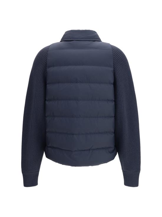 26FW 브루넬로 쿠치넬리 나일론 다운 재킷 MD5987696P NAVY - BRUNELLO CUCINELLI