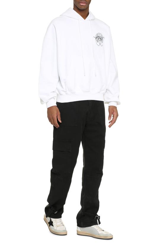  오프화이트 탑 OMBB110S23FLE003 WHITE - OFF WHITE