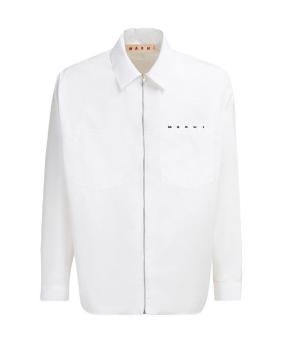 26SS 마르니 셔츠 CUMU0297P0 WHITE