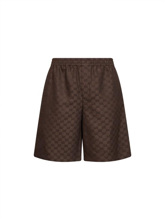 26FW 구찌 숏팬츠 810782ZAM7G2063 BROWN