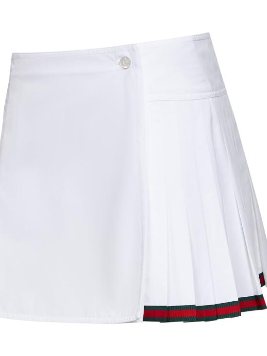 26SS 구찌 스커트 846659ZAJP19000 WHITE - GUCCI
